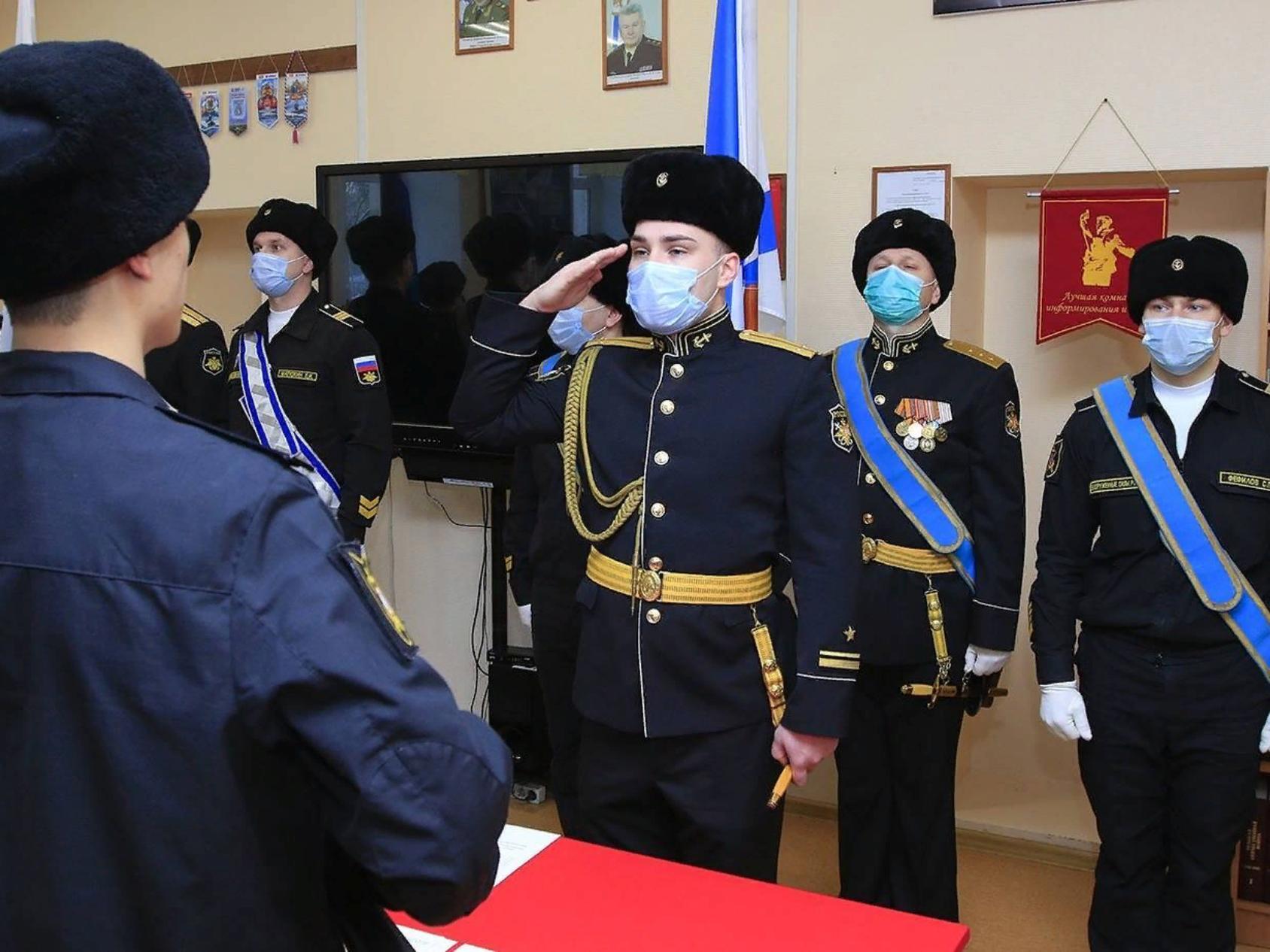 В Северодвинске приняли присягу призывники восьмой научно-производственной  роты Севмаша